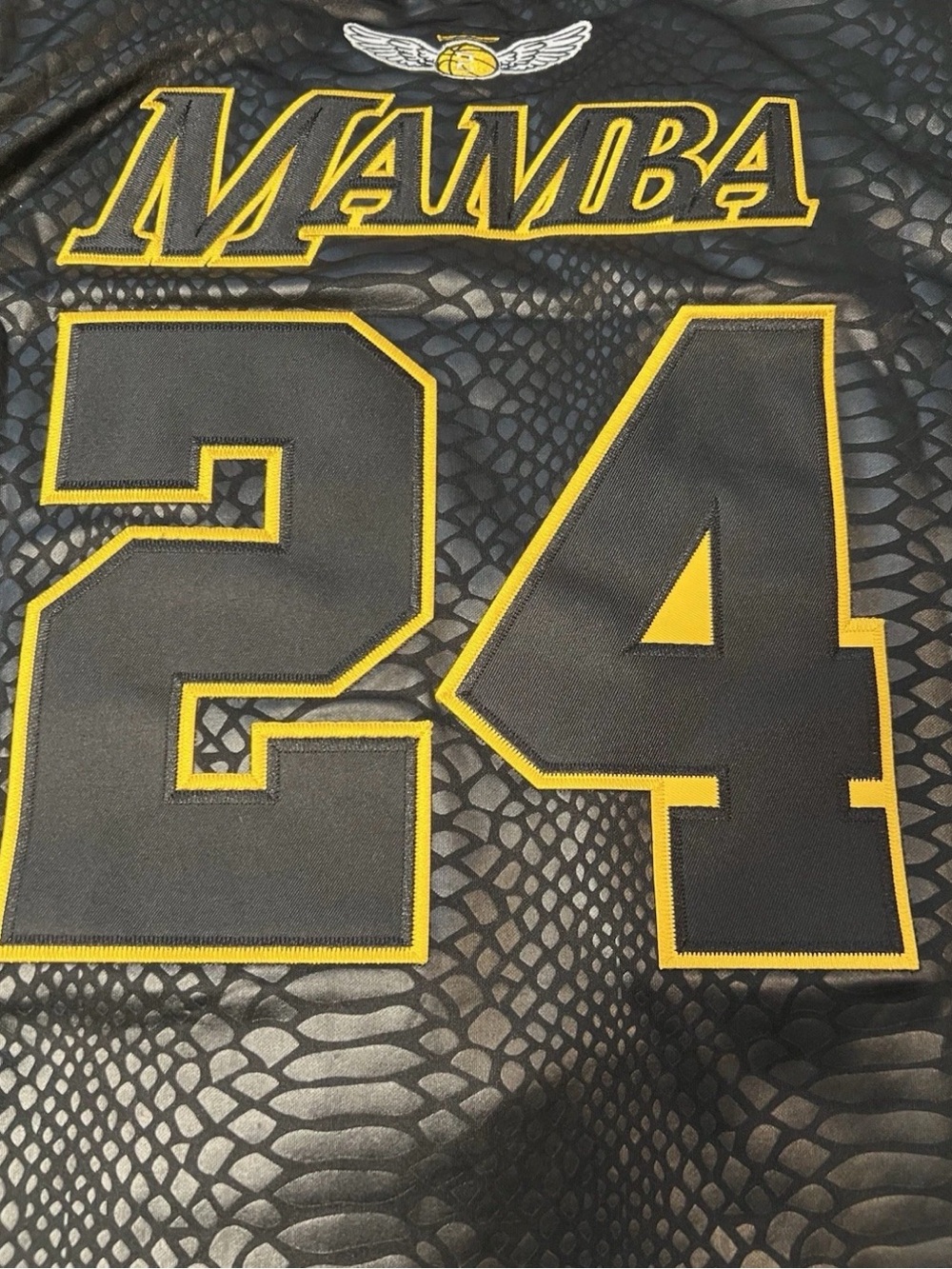 🏀🐍🏀 Kobe Bryant Legend of the Mamba Snakeskin Jersey - Picture 6 of 7